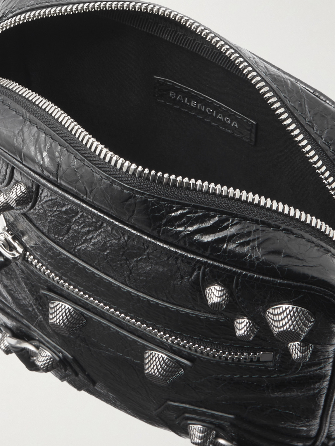 Balenciaga | Le Cagole Embellished Textured-Leather