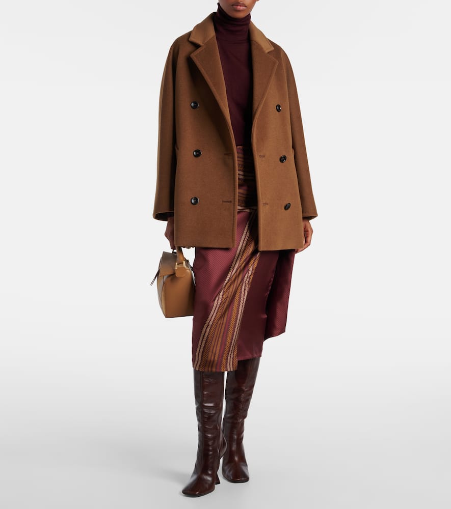 Max Mara Rebus wool and cashmere coat | MILANSTYLE.COM