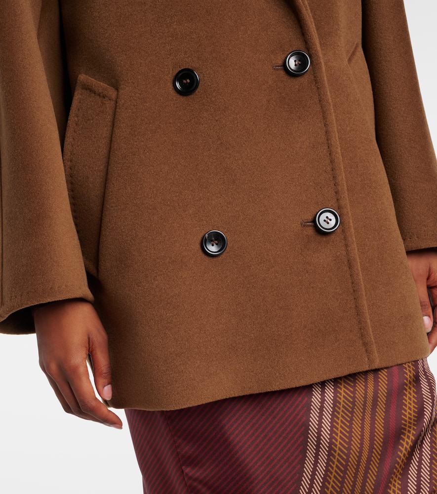 コート REBUS VIRGIN WOOL CASHMERE Max Mara Rebus Double-Breasted Wool Cashmere Coat - Bergdorf