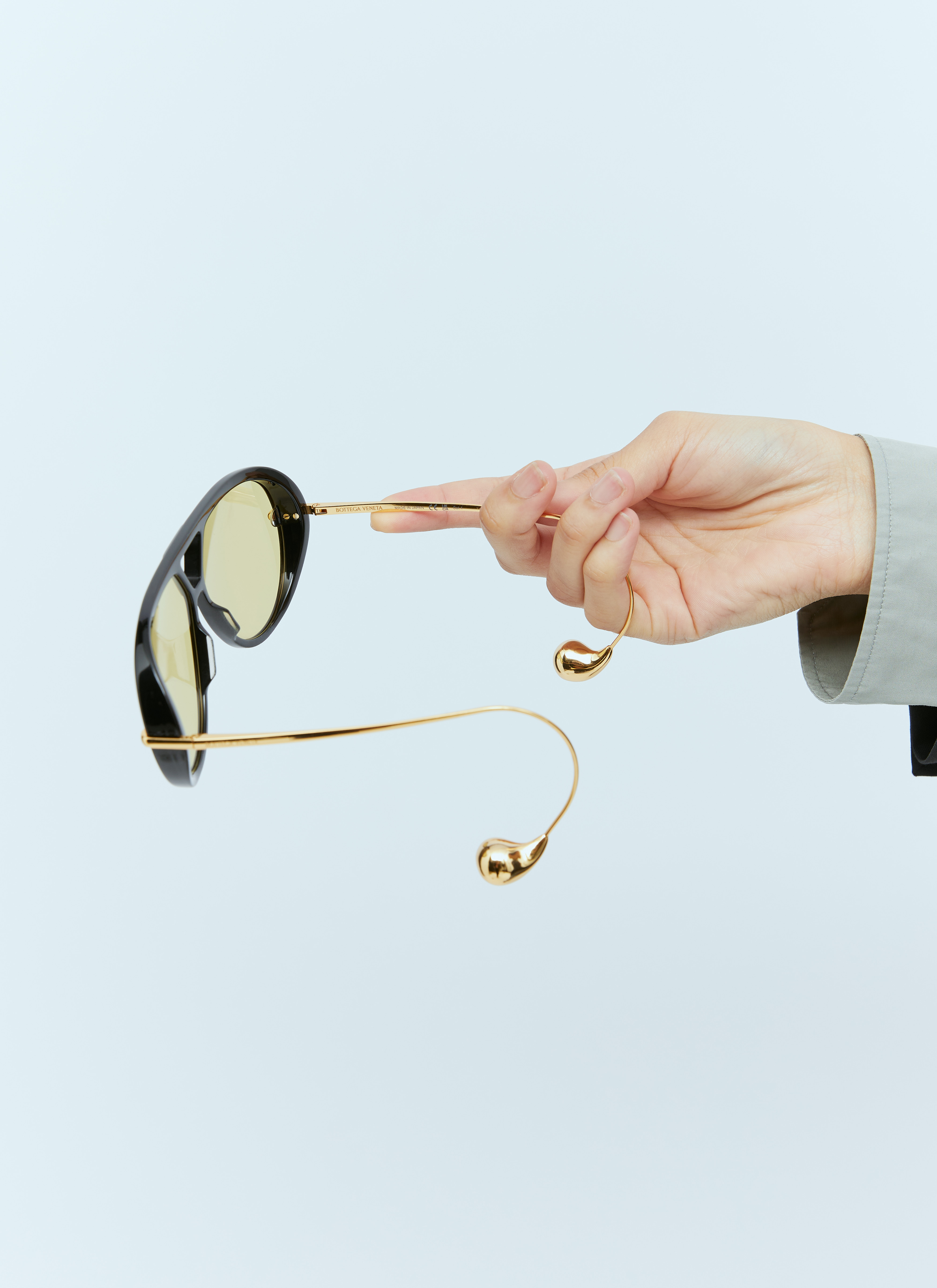 Bottega Veneta Drop Aviator Sunglasses | Woman Sunglasses