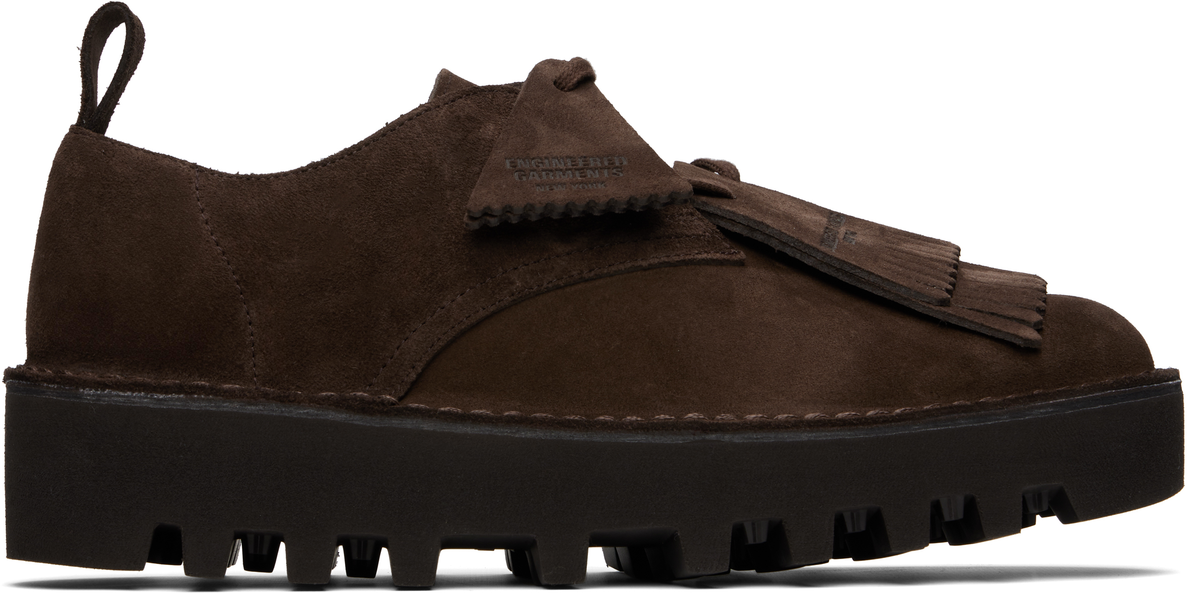 Engineered Garments Brown Clarks Originals Edition Desert Khan EG