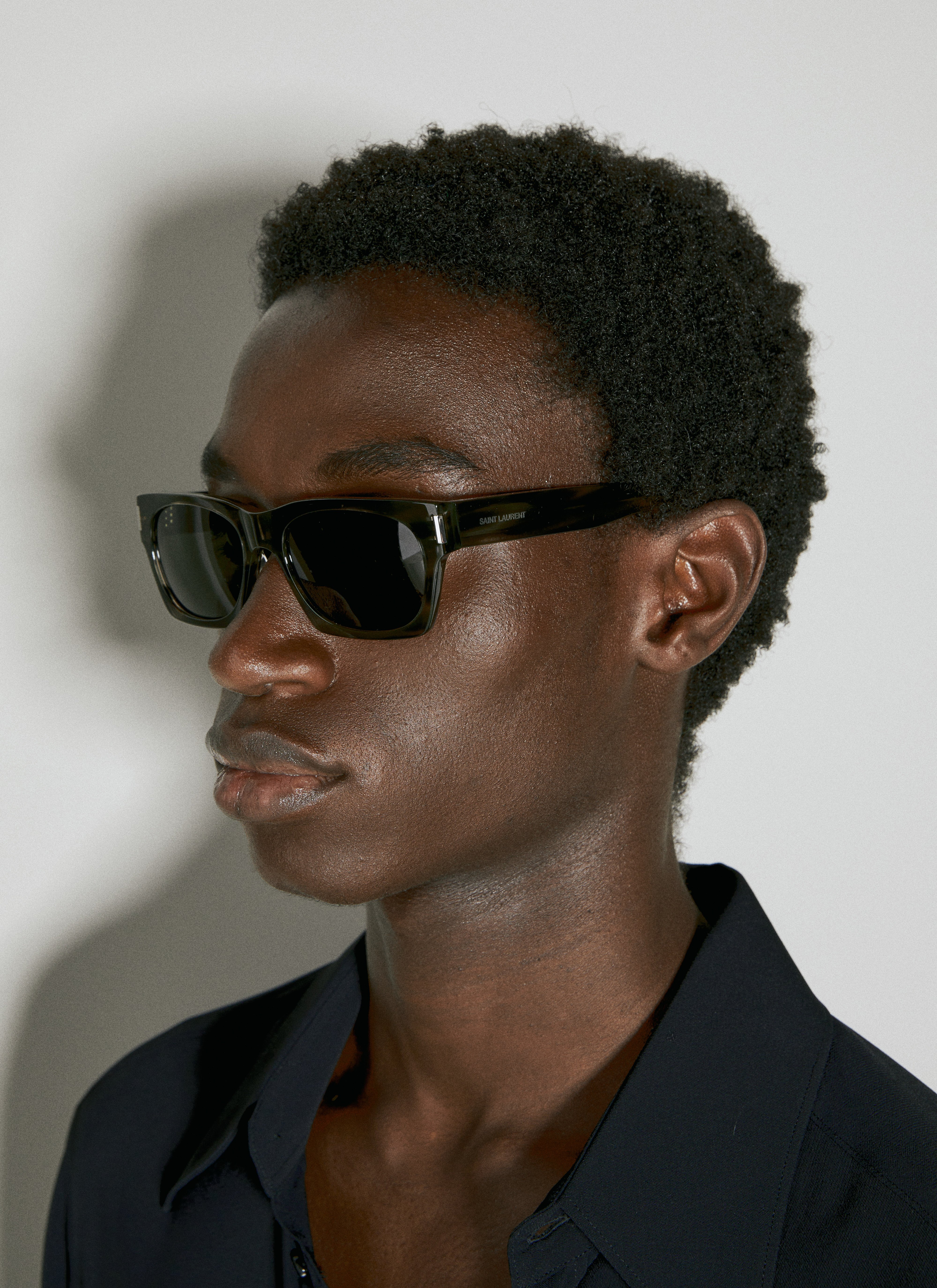 キ*イ様 Saint Laurent スクエア サングラス グレー Saint Laurent Sl 402 Square Sunglasses | Man Sunglasses Grey One
